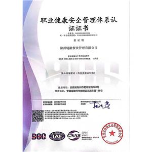 职业健康安全管理体系