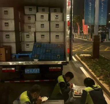 赛事配餐 | 滁州链融为省运会提供高...